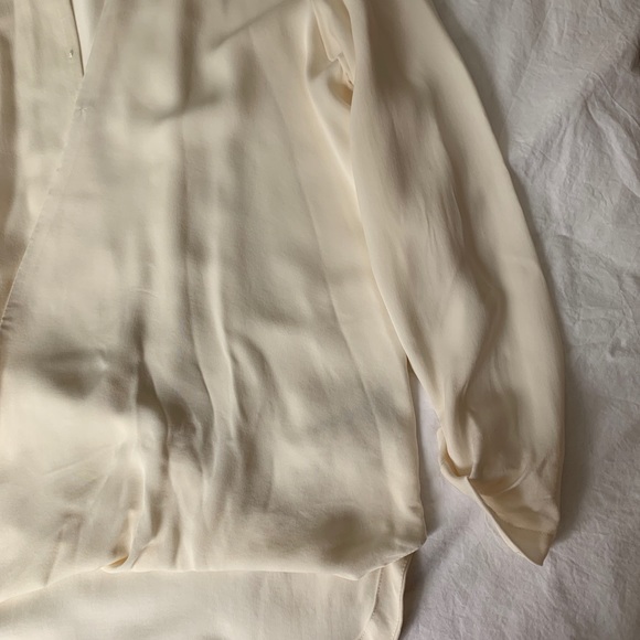 Michael Kors Cream Silk Blouse - Picture 5 of 5